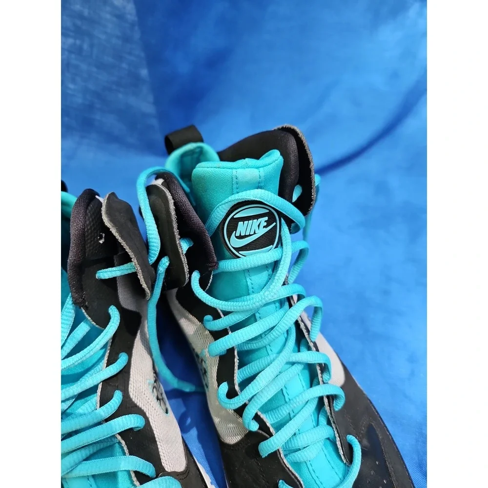 Nike Dunk Free Trainer Black Blue Turquoise Size 9.5 Men's 599466-004